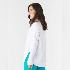 Glyder‎ White Long Sleeve Top